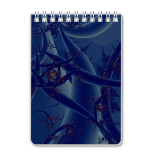 Блокнот с принтом Ночь