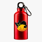 Металлическая бутылка 400 мл UV-DTF