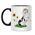 Кружка двухцветная