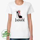 Женская футболка органик