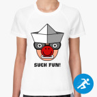 Женская спортивная футболка