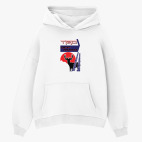 Толстовка худи оверсайз