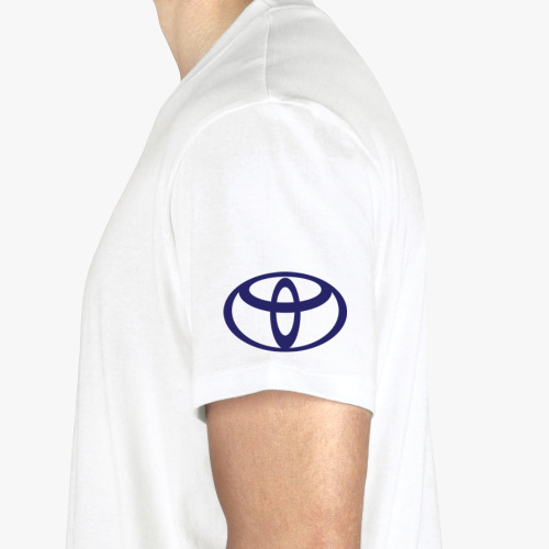 Футболка из органик-хлопка с принтом TOYOTA