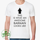 Мужская футболка органик