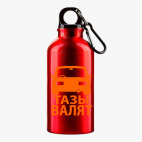 Металлическая бутылка 400 мл UV-DTF