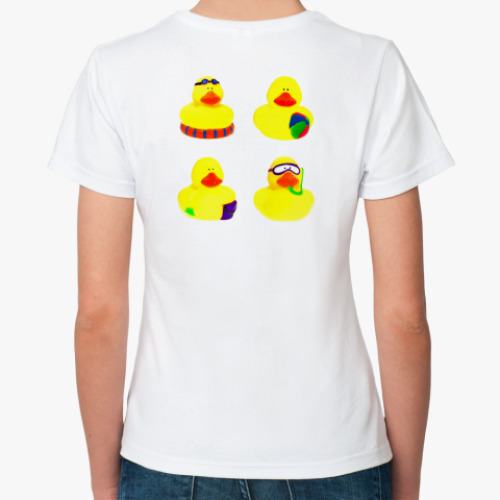 Классическая футболка Просто утка