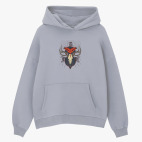 Толстовка худи оверсайз