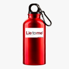 Металлическая бутылка 400 мл UV-DTF