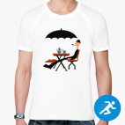 Мужская спортивная футболка