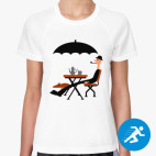 Женская спортивная футболка