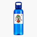 Прозрачная спортивная бутылка