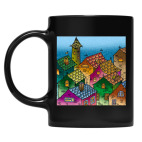 Кружка цветная UV-DTF