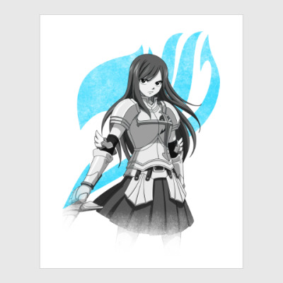 Poster Erza Skarlet Fairy Tail Kupit Na Printdirect Ru 7061714 516 #эрза #эрза скарлет #эрза скарлетт #фейри теил #хвост феи #аниме. printdirect