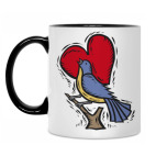 Кружка двухцветная