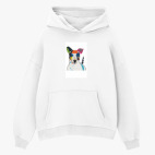 Толстовка худи оверсайз