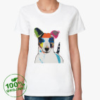 Женская футболка органик