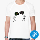 Мужская спортивная футболка