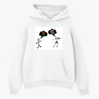 Толстовка худи оверсайз