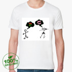 Мужская футболка органик