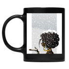 Кружка цветная UV-DTF