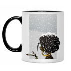 Кружка двухцветная