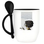 Кружка с ложкой