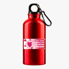 Металлическая бутылка 400 мл UV-DTF