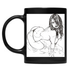 Кружка цветная UV-DTF