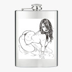 Фляжка стальная