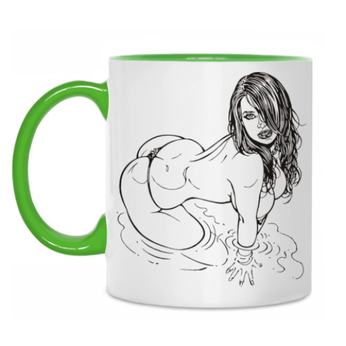 Кружка с принтом Sexy