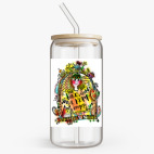 Банка с бамбуковой крышкой