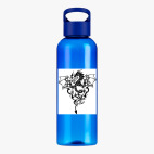 Прозрачная спортивная бутылка