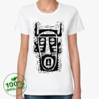 Женская футболка органик