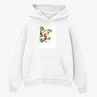 Толстовка худи оверсайз