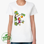 Женская футболка органик