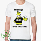 Мужская футболка органик