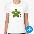 Женская спортивная футболка