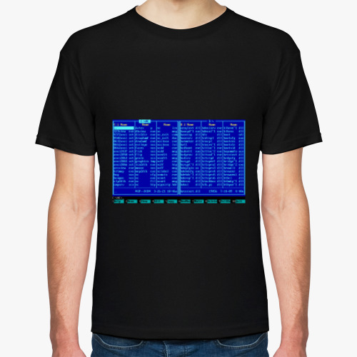 Футболка с принтом Norton Commander