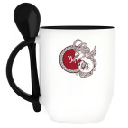 Кружка с ложкой