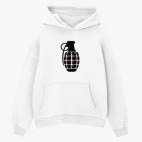 Толстовка худи оверсайз