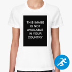 Женская спортивная футболка