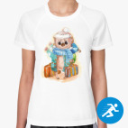 Женская спортивная футболка