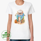 Женская футболка органик