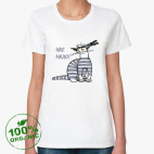 Женская футболка органик