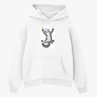 Толстовка худи оверсайз