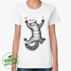 Женская футболка органик