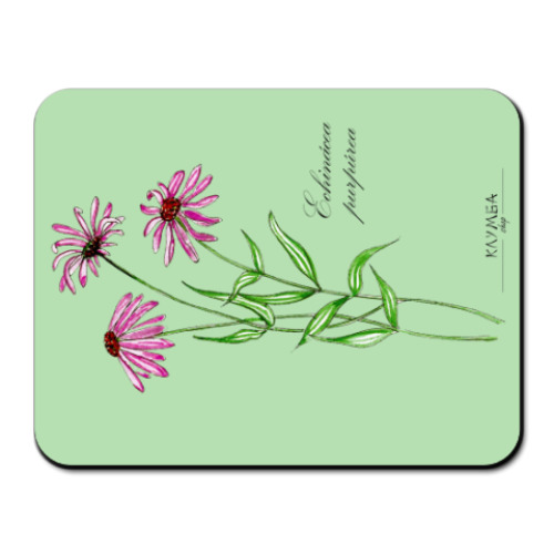 Коврик для мыши Клумба