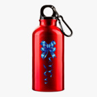 Металлическая бутылка 400 мл UV-DTF