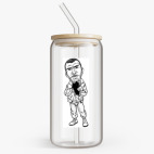 Банка с бамбуковой крышкой