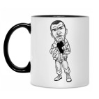 Кружка двухцветная